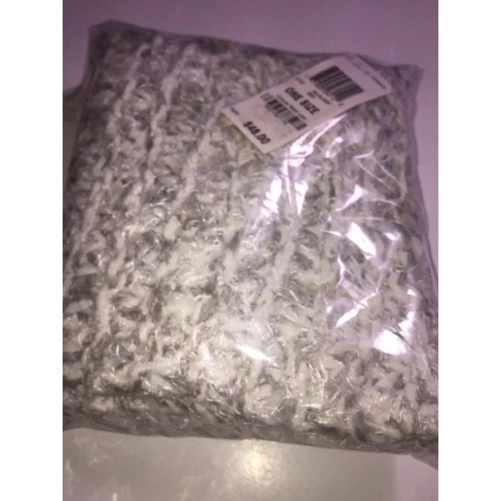 Charter Club Chenille Eyelash Loop Scarf in Grey
